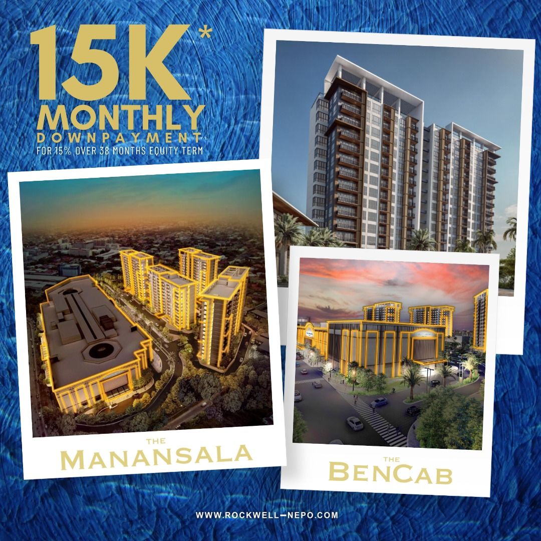 Rockwell Condominium 15k monthly! Angeles City, near Clark Global
