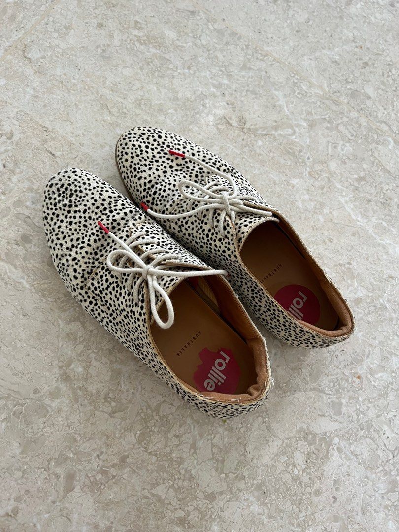 Rollie Derby Snow Leopard size 39