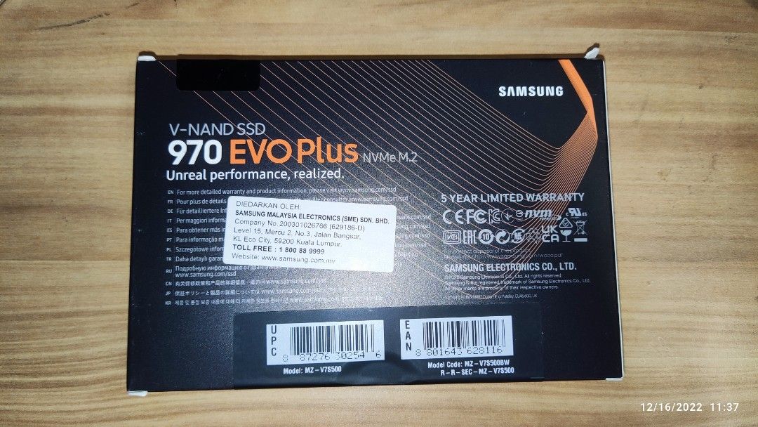 Ssd m2 970 evo plus new arrivals