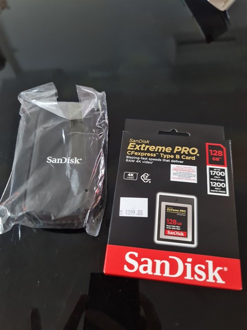 128GB CFexpress Type B カード Extreme PRO SanDisk サンディスク RAW 4K対応 R:1700MB s W:1200MB s 海外リテール SDCFE-128G-GN4NN ◆宅