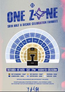 SB19 One Zone Fan Meet - UB Ticket