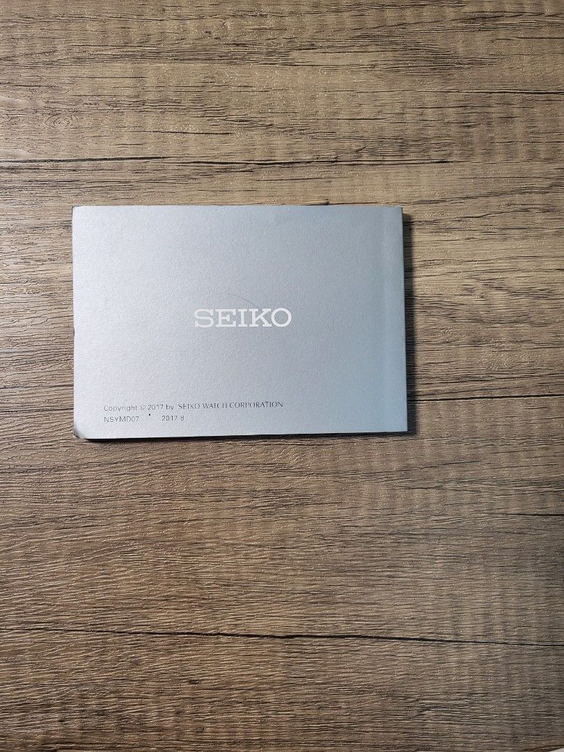 Seiko 7s36 deals manual