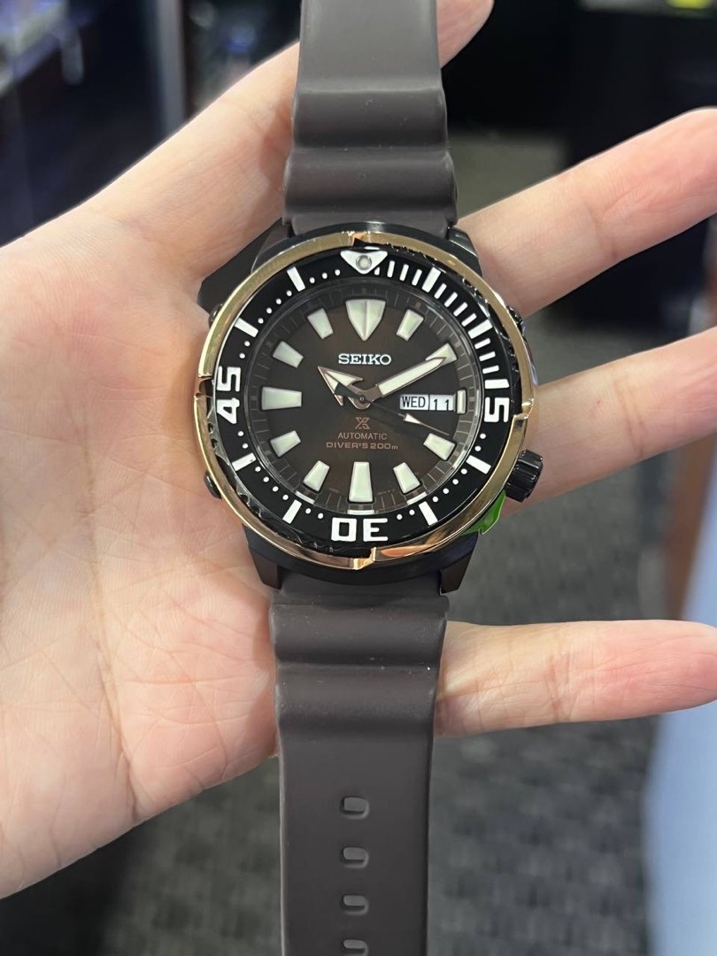 SEIKO PROSPEX BABY TUNA ROSE GOLD LIMITED EDITION