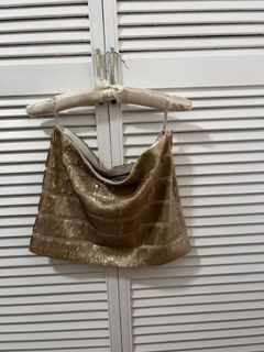 Sequins skirt Gold F 21