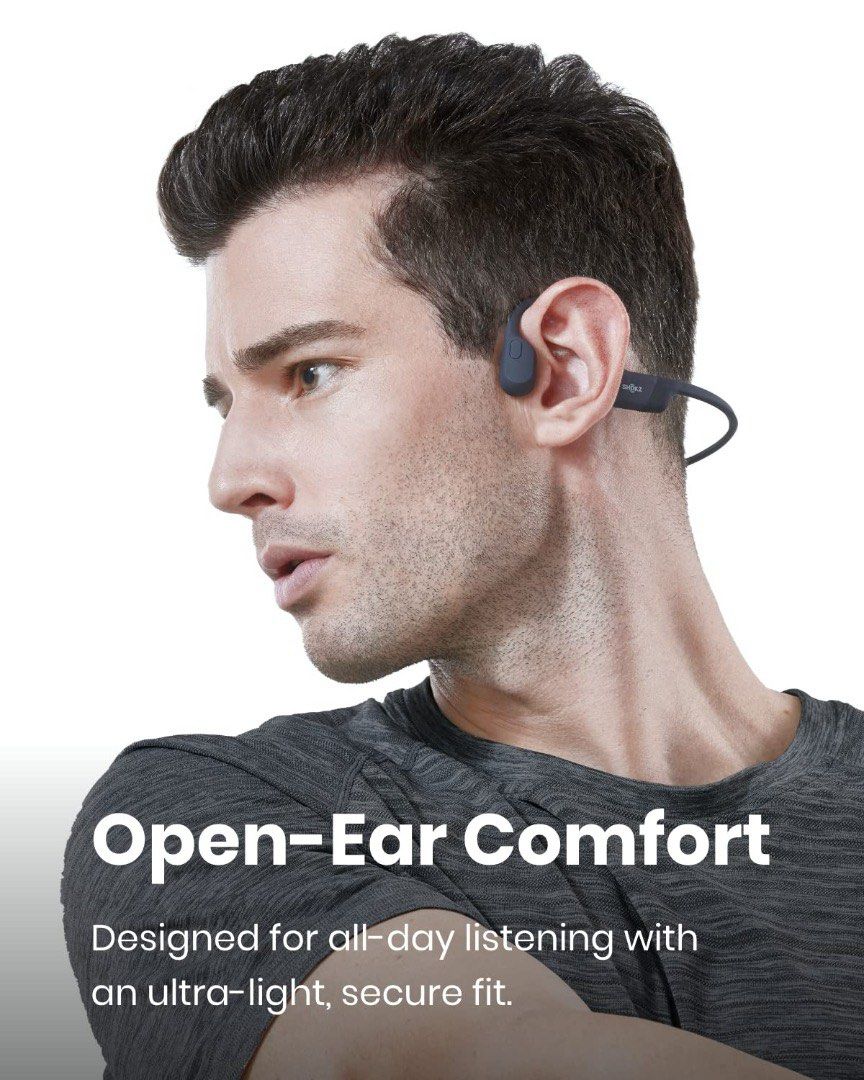 OpenRun - IP67 Waterproof Open-Ear Sport Headphones