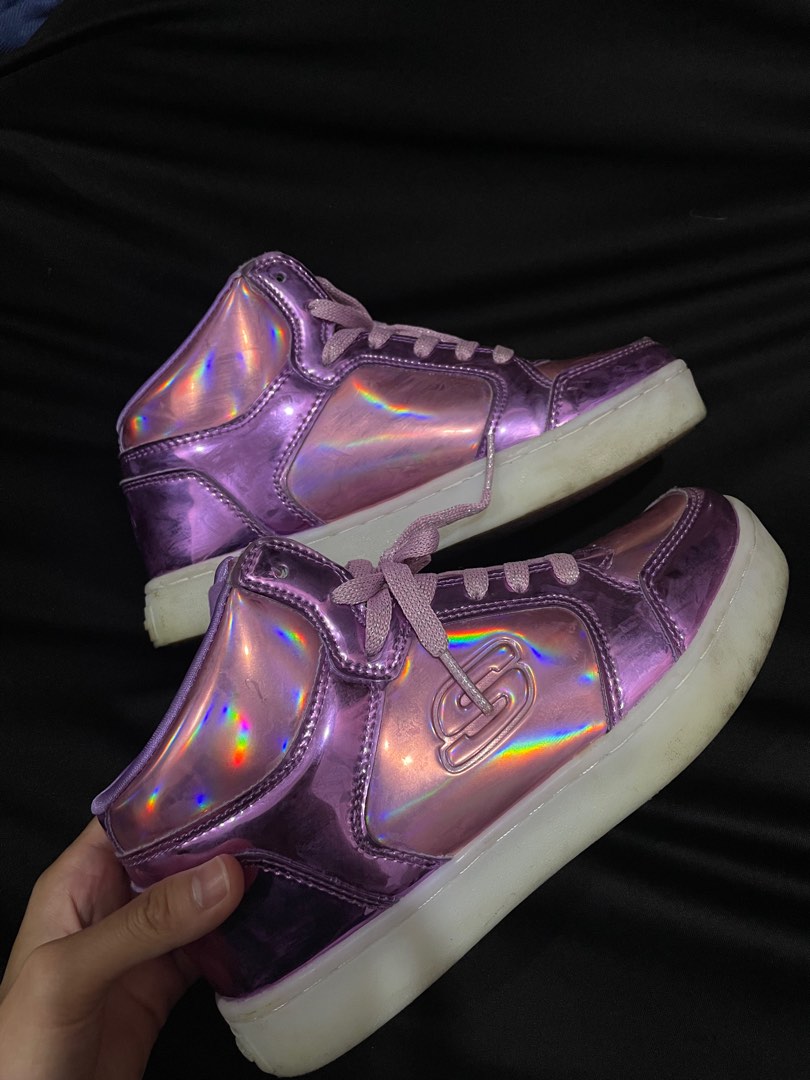 Skechers energy lights sales purple
