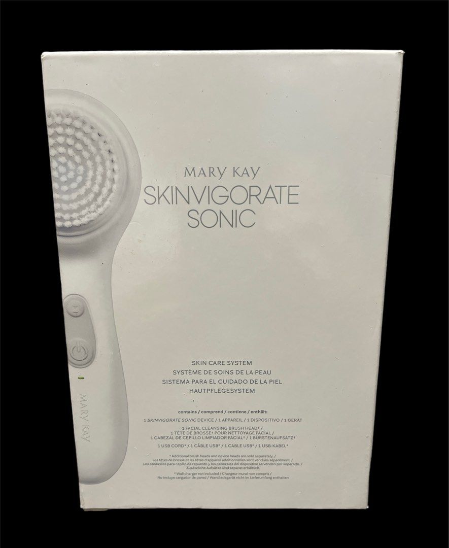 Skin Vigorate Sonic (Category: Face Care) located in Paranaque City. Submitted by nm_essentials (Listing ID 1260235728, Image 3). Description: All you need is 60 seconds for a superior sonic clean! This rechargeable device removes four times more dirt, oil, impurities, makeup and pollutants - including tiny pollution particles known as PM2.5 - than hand cleansing.* It cleans hard-to-reach places and is suitable for twice-daily cleansing on all sk
