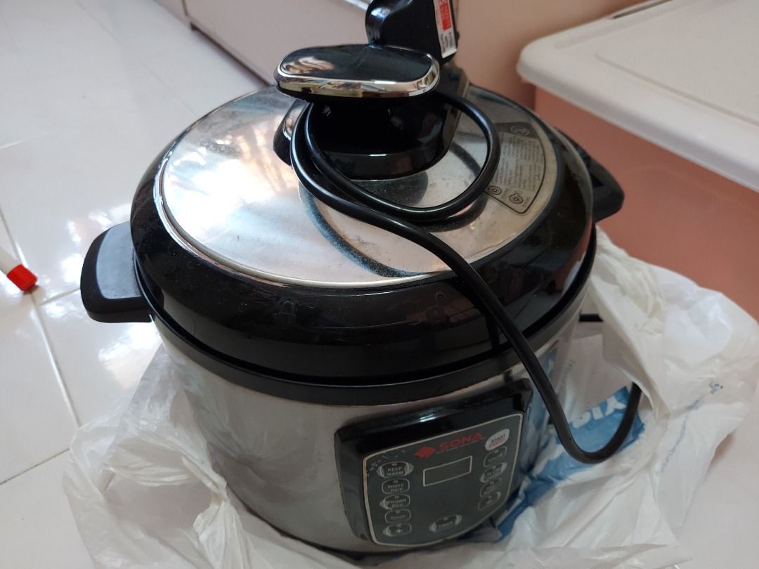 Sona pressure cooker best sale manual