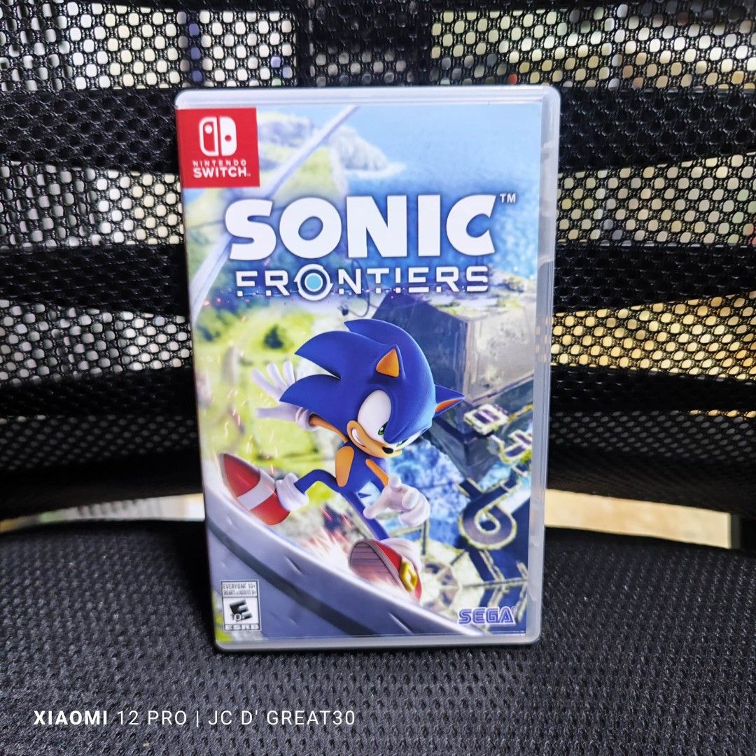 Sonic Frontiers Switch Game, Video Gaming, Video Games, Nintendo on ...