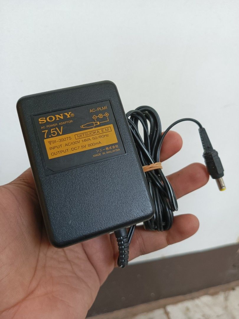 Chargeur Transformateur SONY AC-PT1 6V 800mA - Adaptateur Secteur D'origine