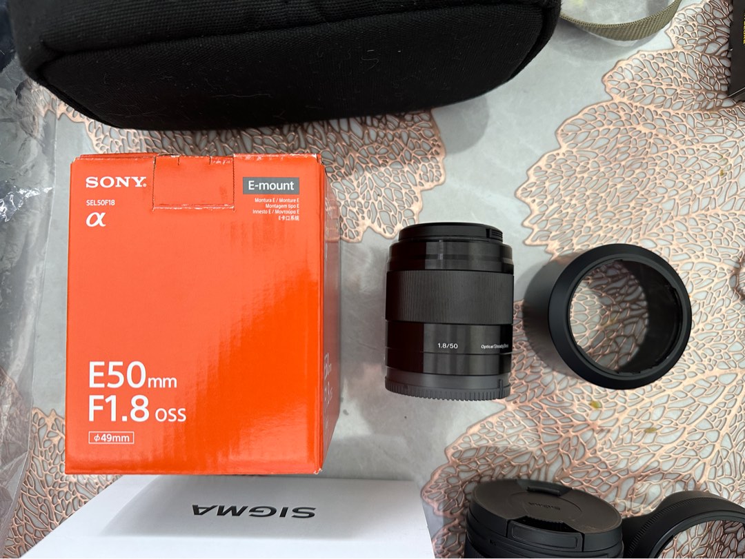 SONY E50mm F1.8 OSS SEL50F18 - レンズ(単焦点)