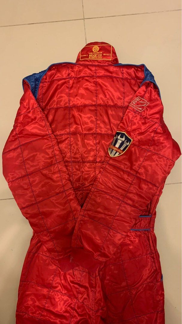Sparco Racing Suit Combo With Glove & Shoes, Sports Equipment, Other Sports Equipment and