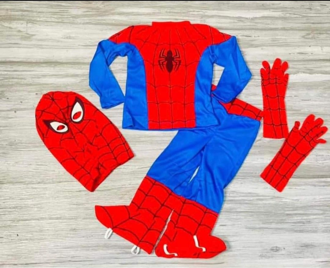 Buy Fancyku Spiderman Dress Costume For Kids, 3D Digital Prints ,  Breathable Spandex Spider-Man Bodysuits Party Cosplay Super Hero Fancy Dress  For Boys 3-5 Years,Multicolor Online at Low Prices in India -