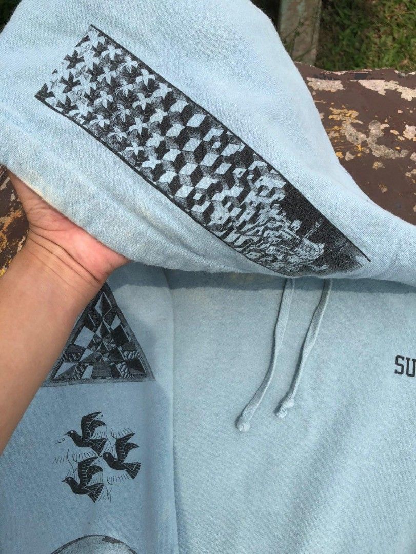 Supreme mc escher hoodie store