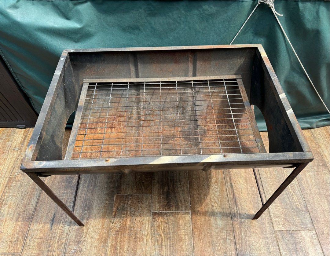 STEEL DRUM BBQ GRILL, 傢俬＆家居, 戶外家具 Carousell