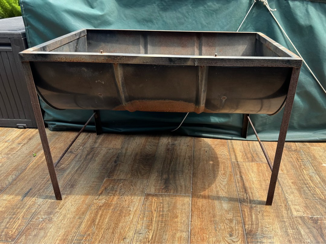 STEEL DRUM BBQ GRILL, 傢俬＆家居, 戶外家具 Carousell