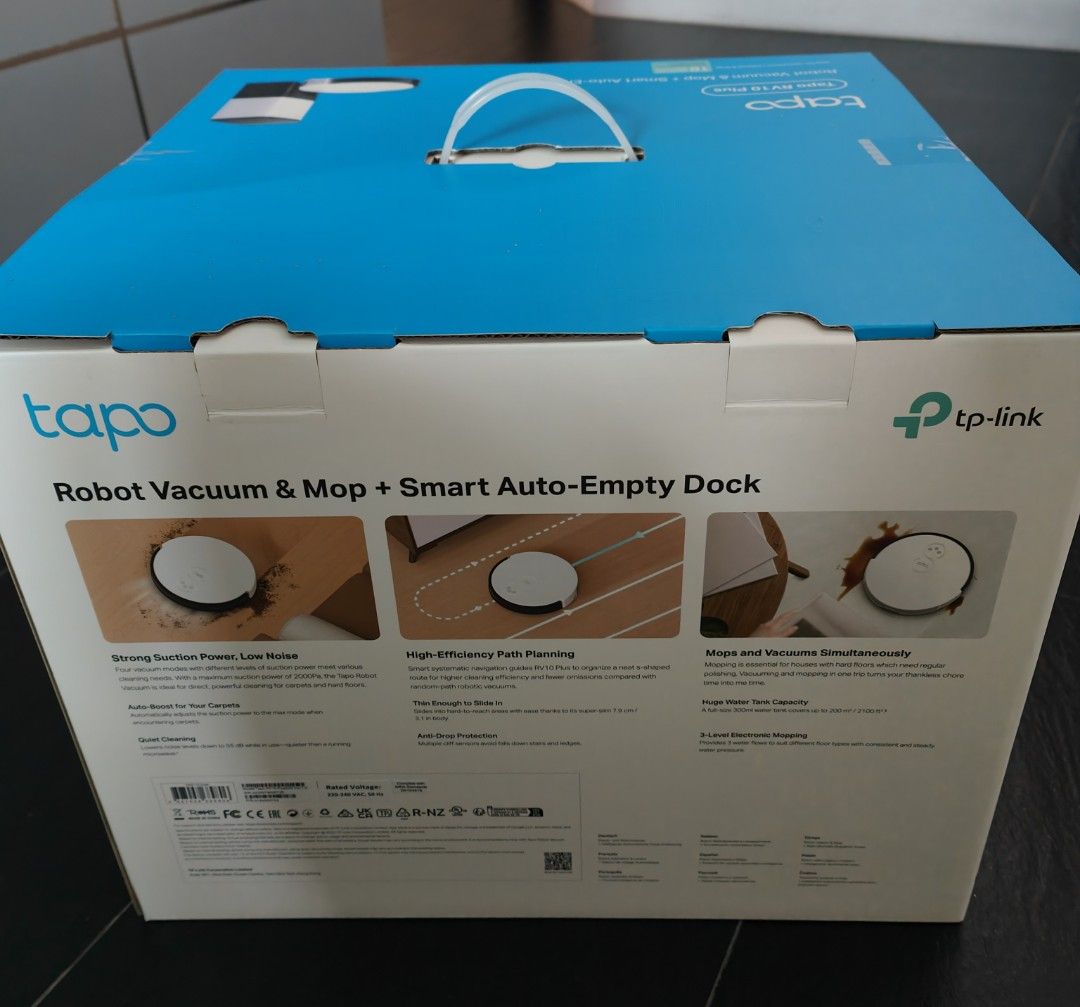 Tapo TpLink RV 10 Plus, TV & Home Appliances, Vacuum Cleaner