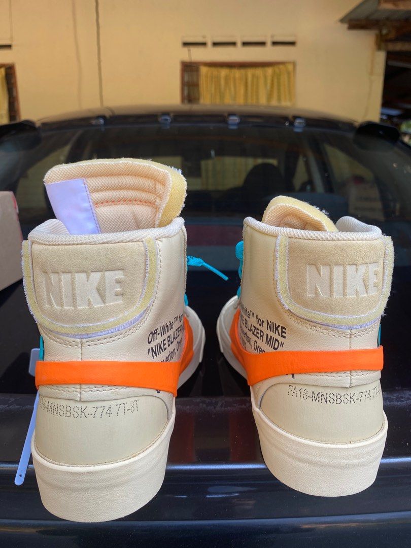Off white nike hotsell blazer real vs fake