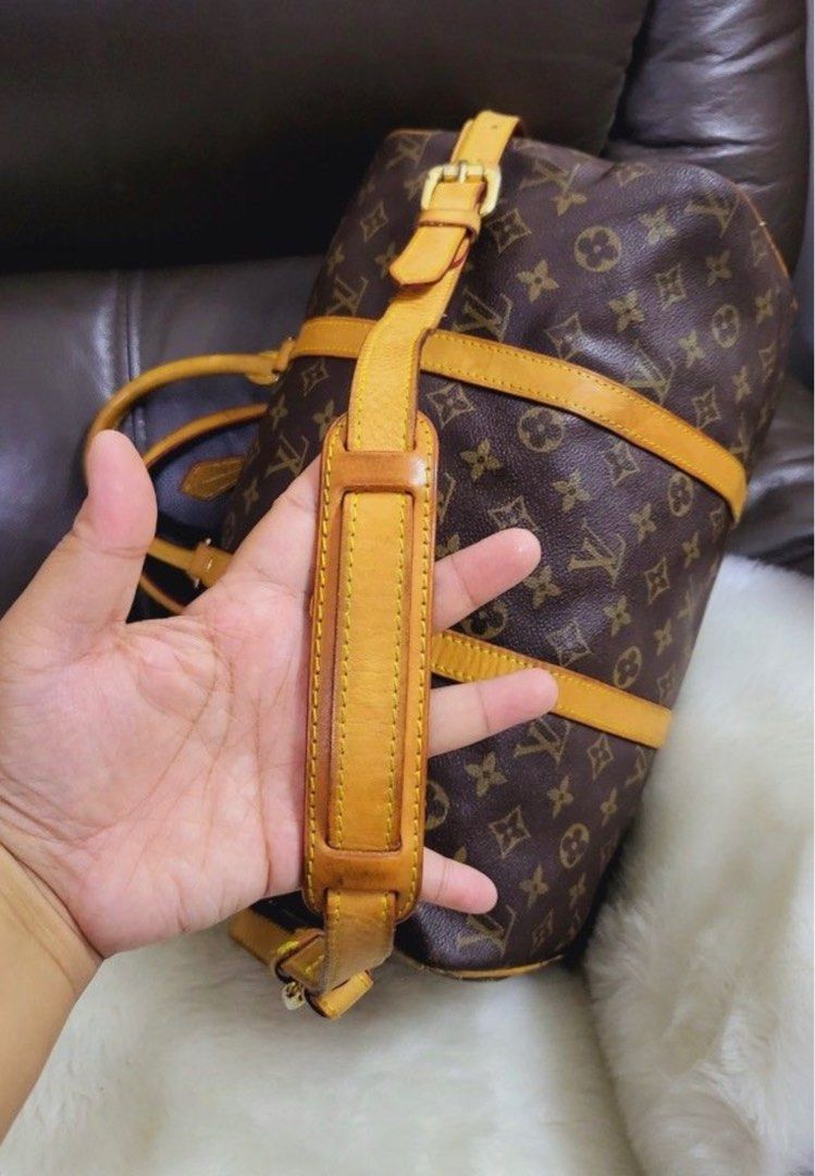The Louis Vuitton Keepall 35 is a carry-on size bag., Luxury, Bags