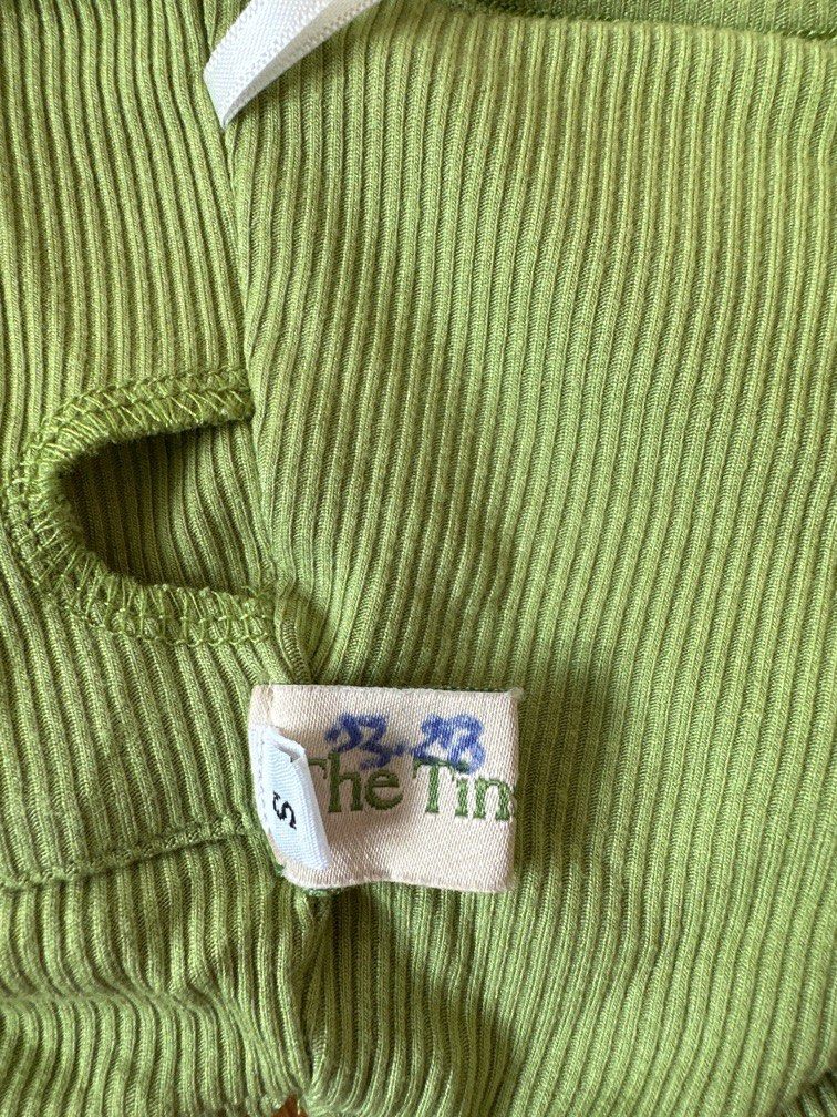 The Tinsel Rack Miriam Crop Top, Women's Fashion, Tops, Blouses on