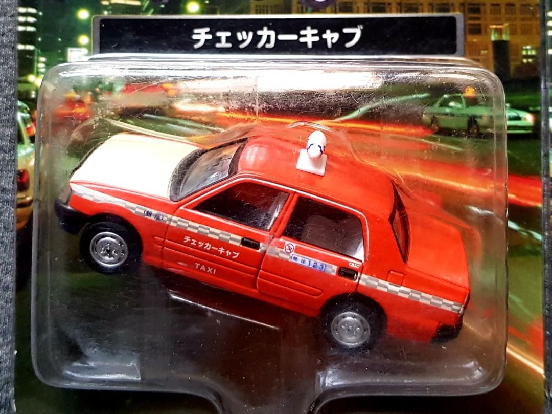 Tomica Toyota Crown Comfort Hong Kong Taxi - Set De 3 Voitures Miniatures Moulées Sous Pression, 1:63, Neuves