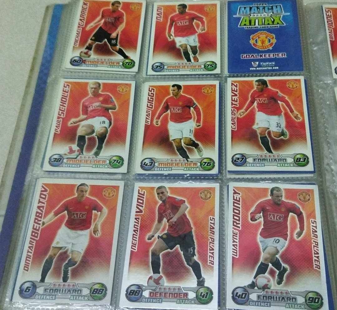 Topps Match Attax Trading Card Game 2008/2009 with Collection Binder