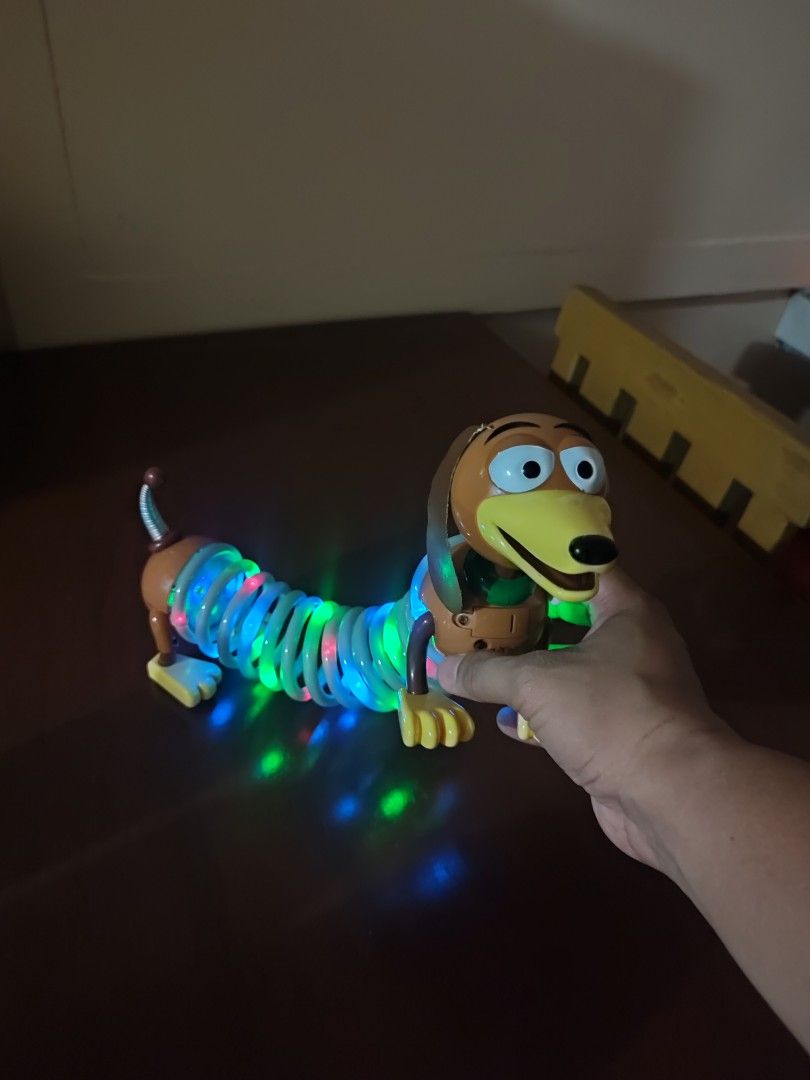 Toy Story Light Up Slinky Dog, Hobbies & Toys, Toys & Games on Carousell