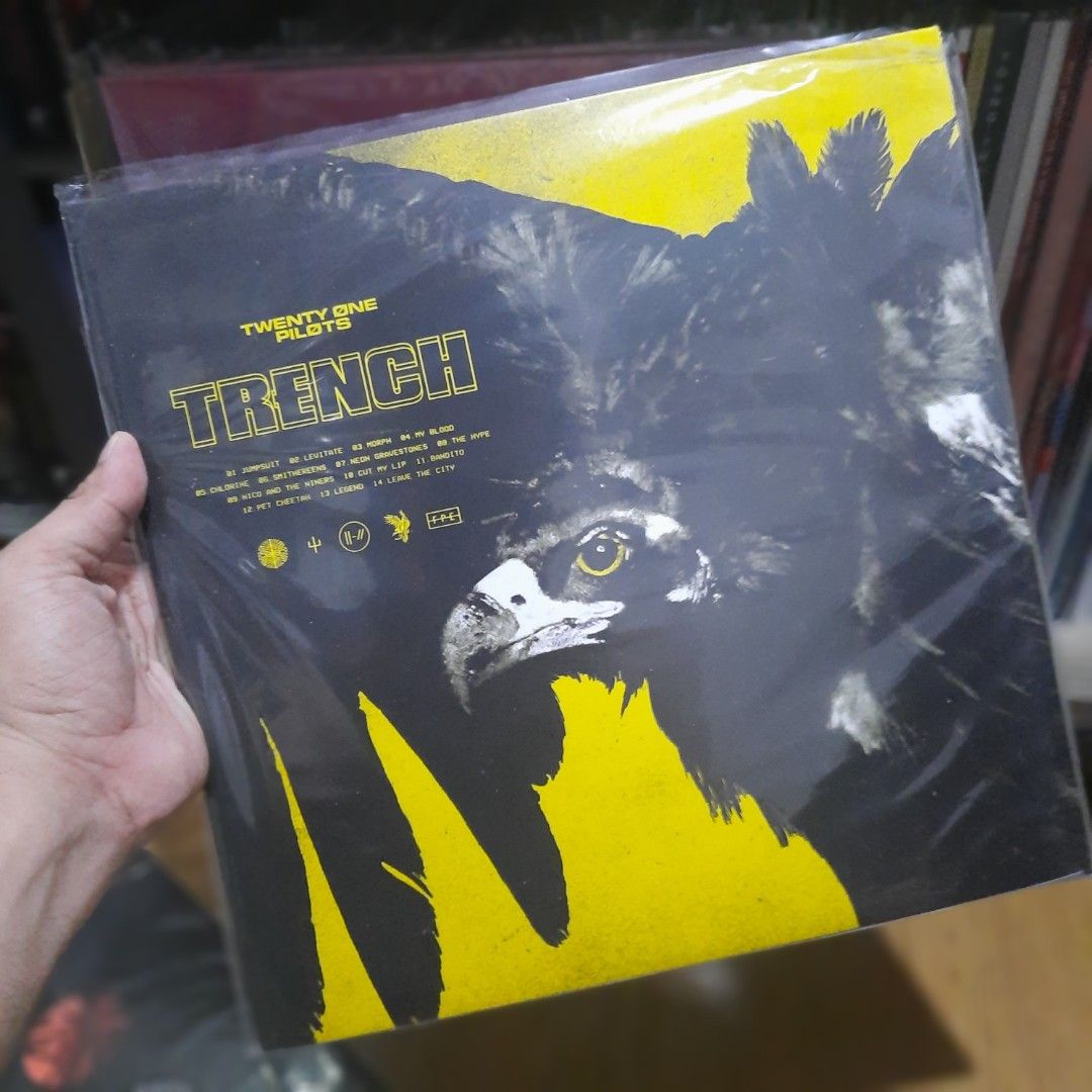 TWENTY ONE PILOTS TRENCH 2LP BLACK VINYL, Hobbies & Toys, Music & Media ...