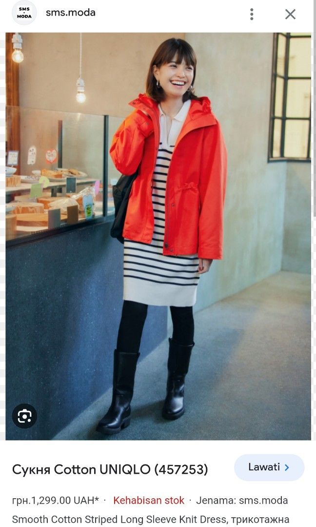 Uniqlo Parka Orange Women s Fashion Coats Jackets and Outerwear