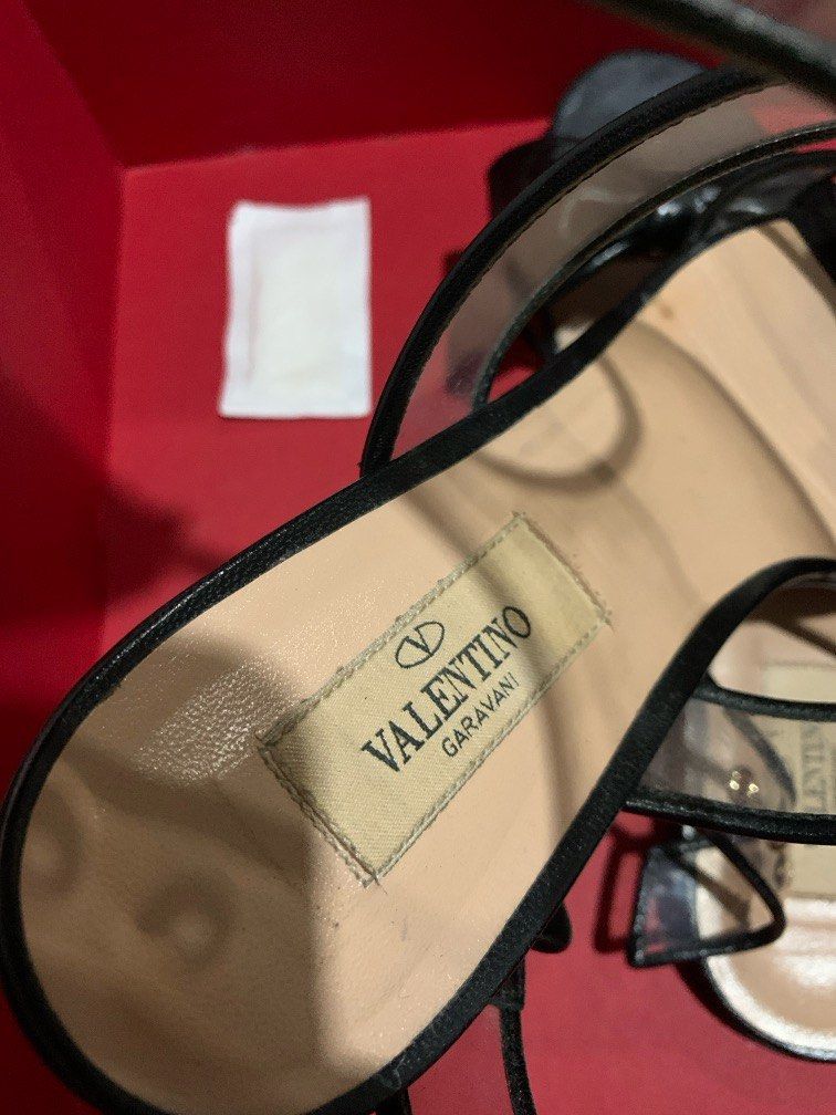 RARE Valentino Dolly Bow Flat Sandal