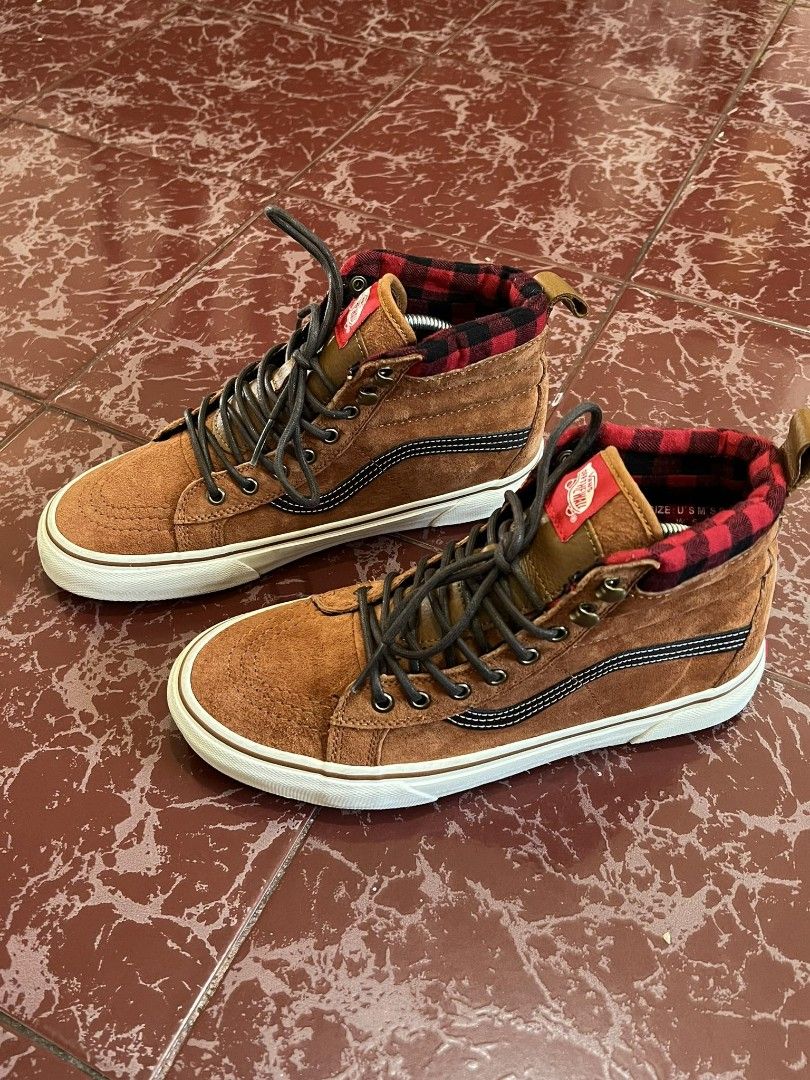 Vans scotchgard brown on sale