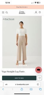 Love Bonito Vega Straight Leg Pants
