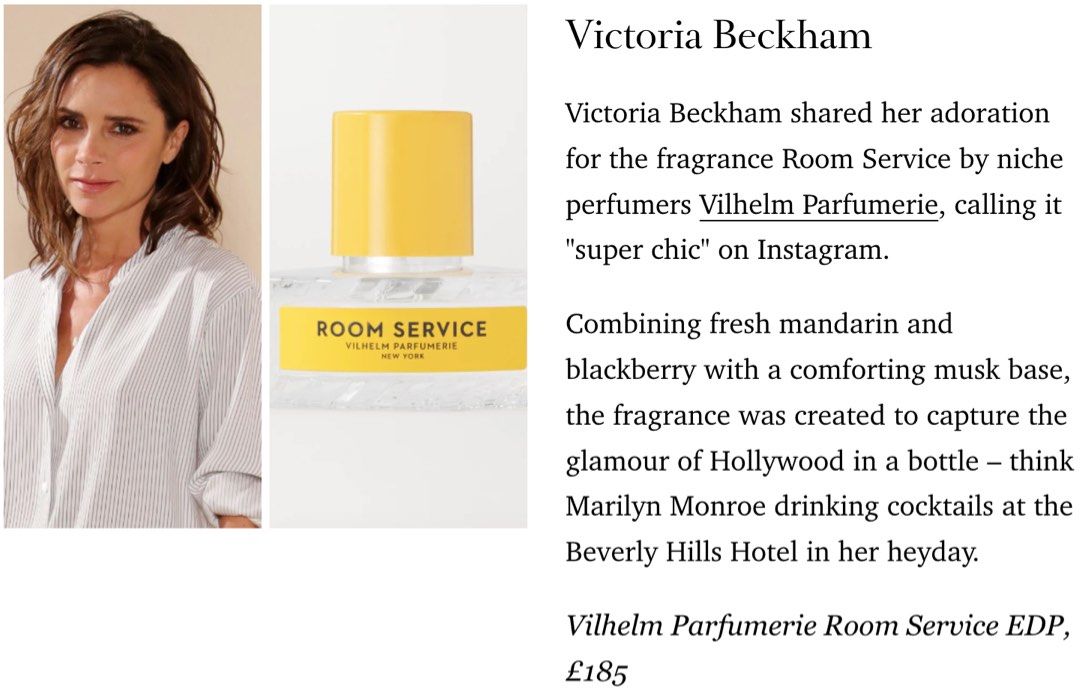 Vilhelm Parfumerie Room Service EDP, Beauty & Personal Care, Fragrance ...
