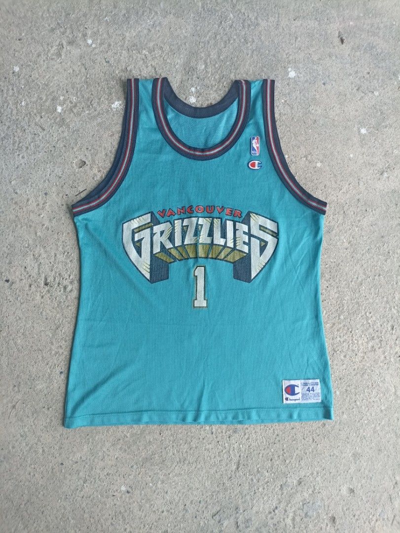 Rare Vintage STARTER Vancouver Grizzlies Reversible Jersey 90s SZ