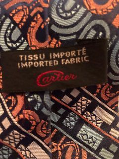 Vintage Cartier Men’s Tie