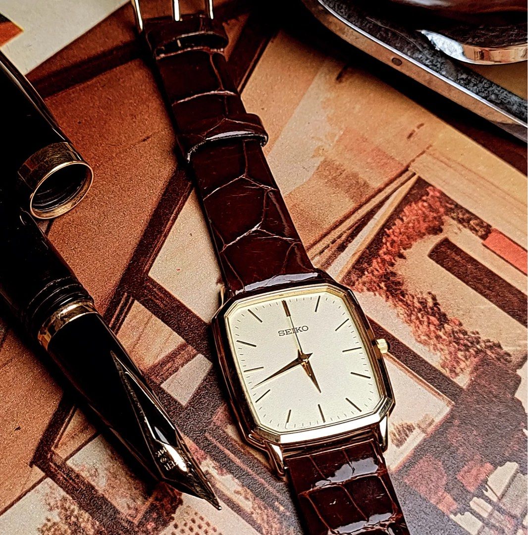 Vintage Seiko Dolce Tank Men s Fashion Watches Accessories