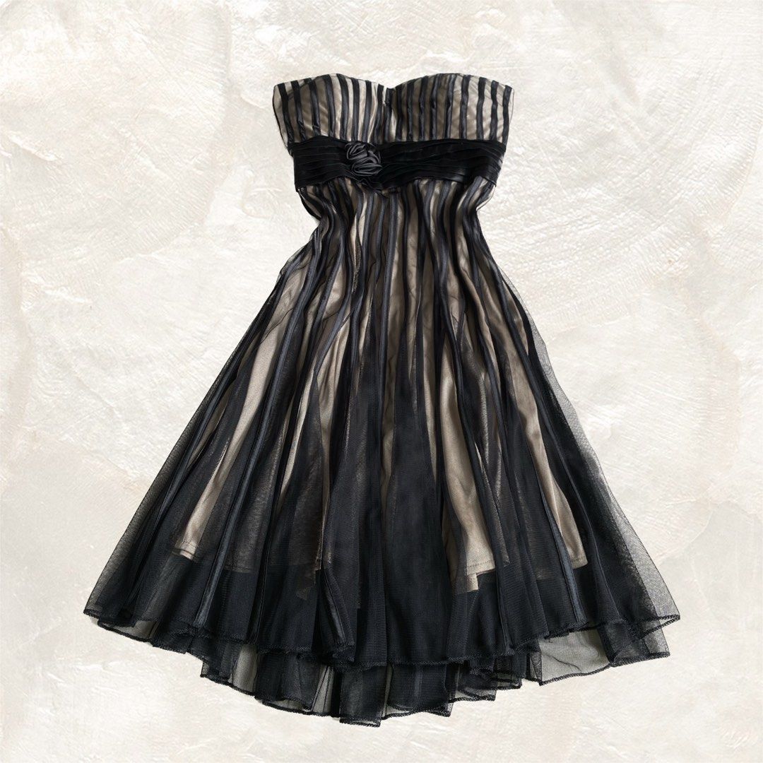 Tulle dress sale midi 90s