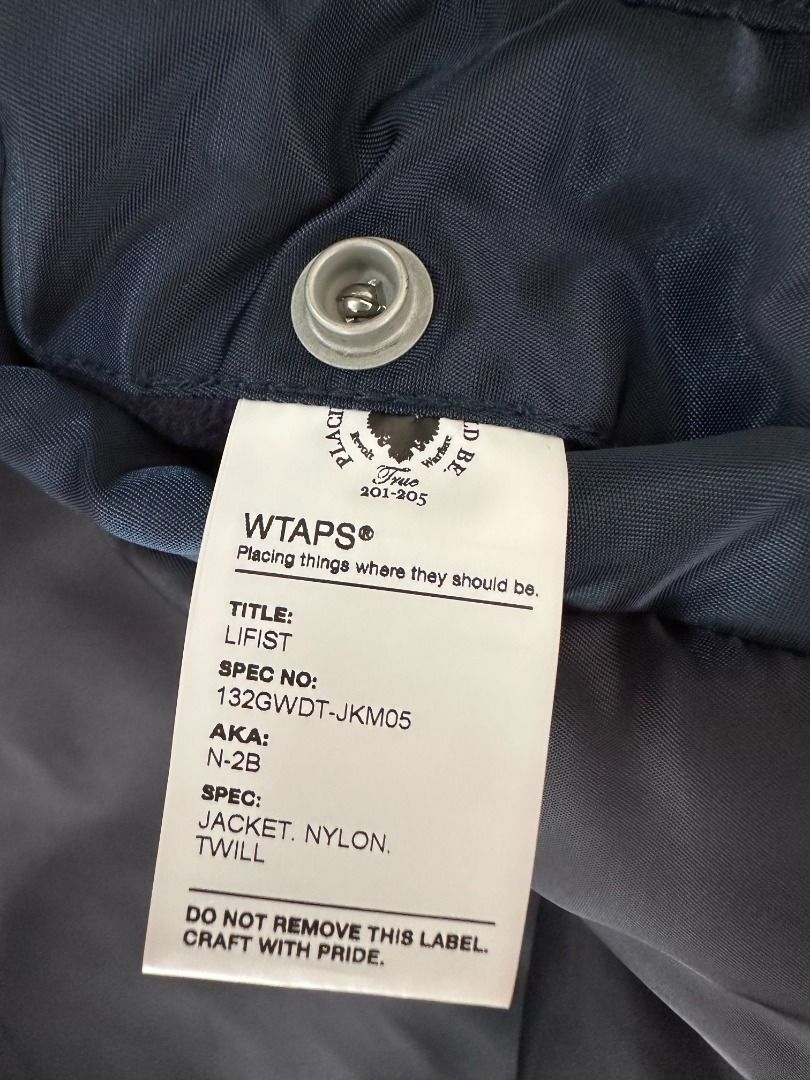 Wtaps N-2B Bomber Jacket, 男裝, 外套及戶外衣服- Carousell