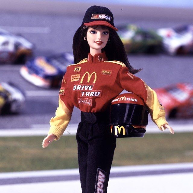 Nascar mcdonalds barbie top