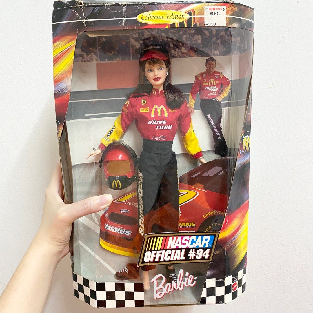 Mcdonalds clearance nascar barbie