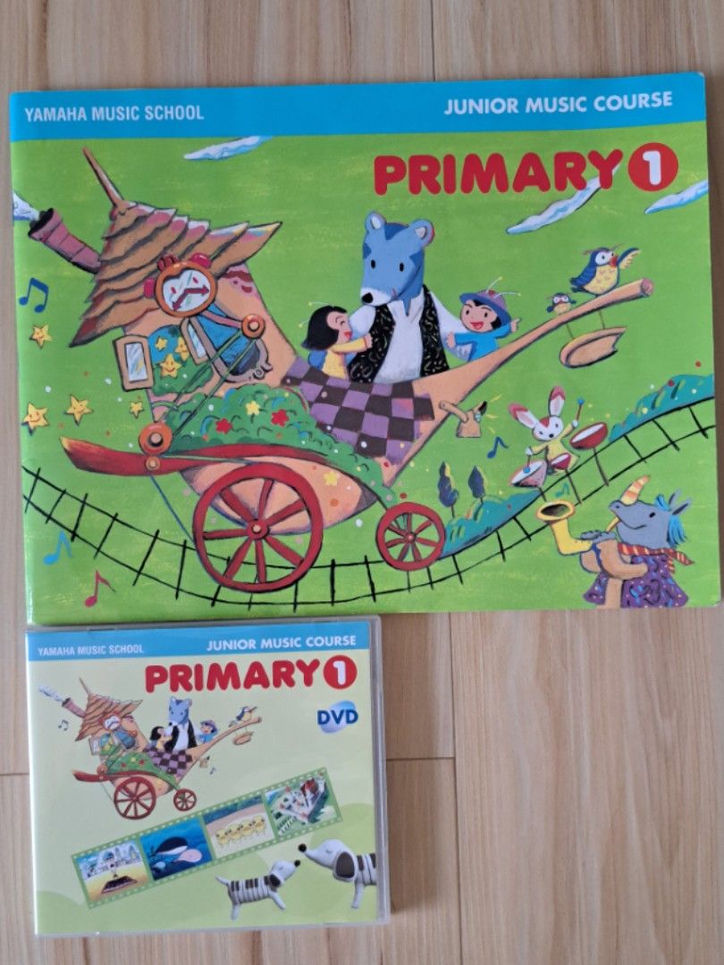 Yamaha primary music Primary 1 book plus dvd, Hobbies & Toys, Music