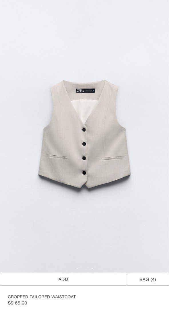 Waistcoat zara cheap