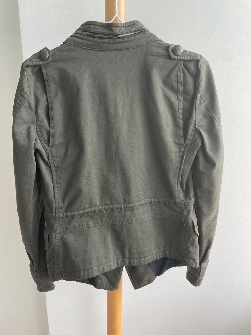Max jeans military hotsell jacket