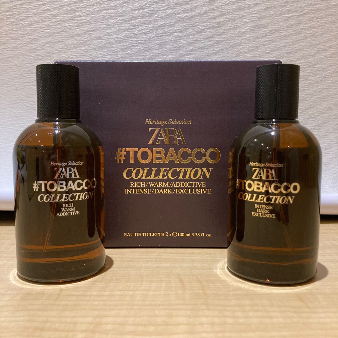 ZARA Tobacco Collection Rich Warm Addictive; Intense Dark Exclusive ...