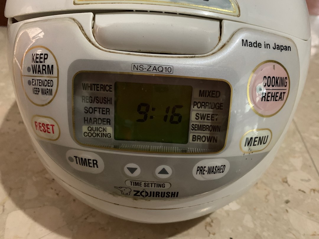 Zojirushi Rice Cooker, TV & Home Appliances, Kitchen Appliances