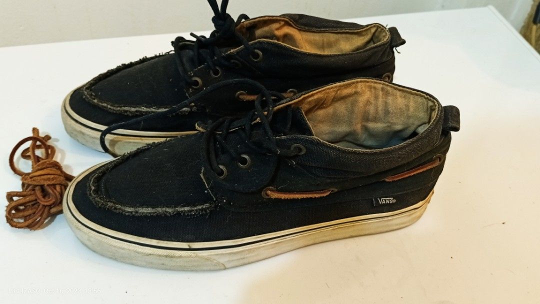 Vans chukka on sale del barco black