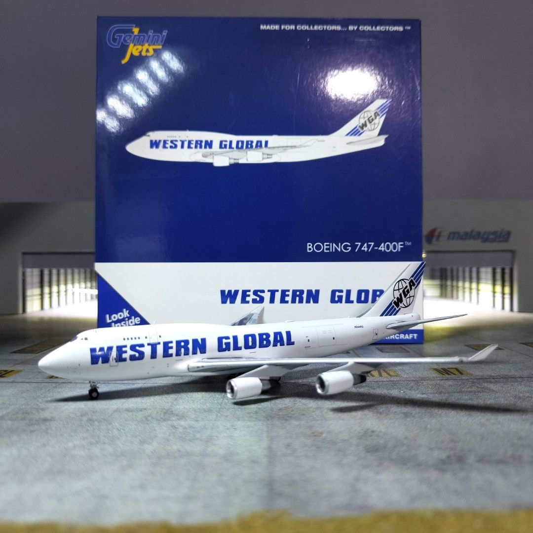 Geminijets 1/400 WESTERN GLOBAL 747−400F