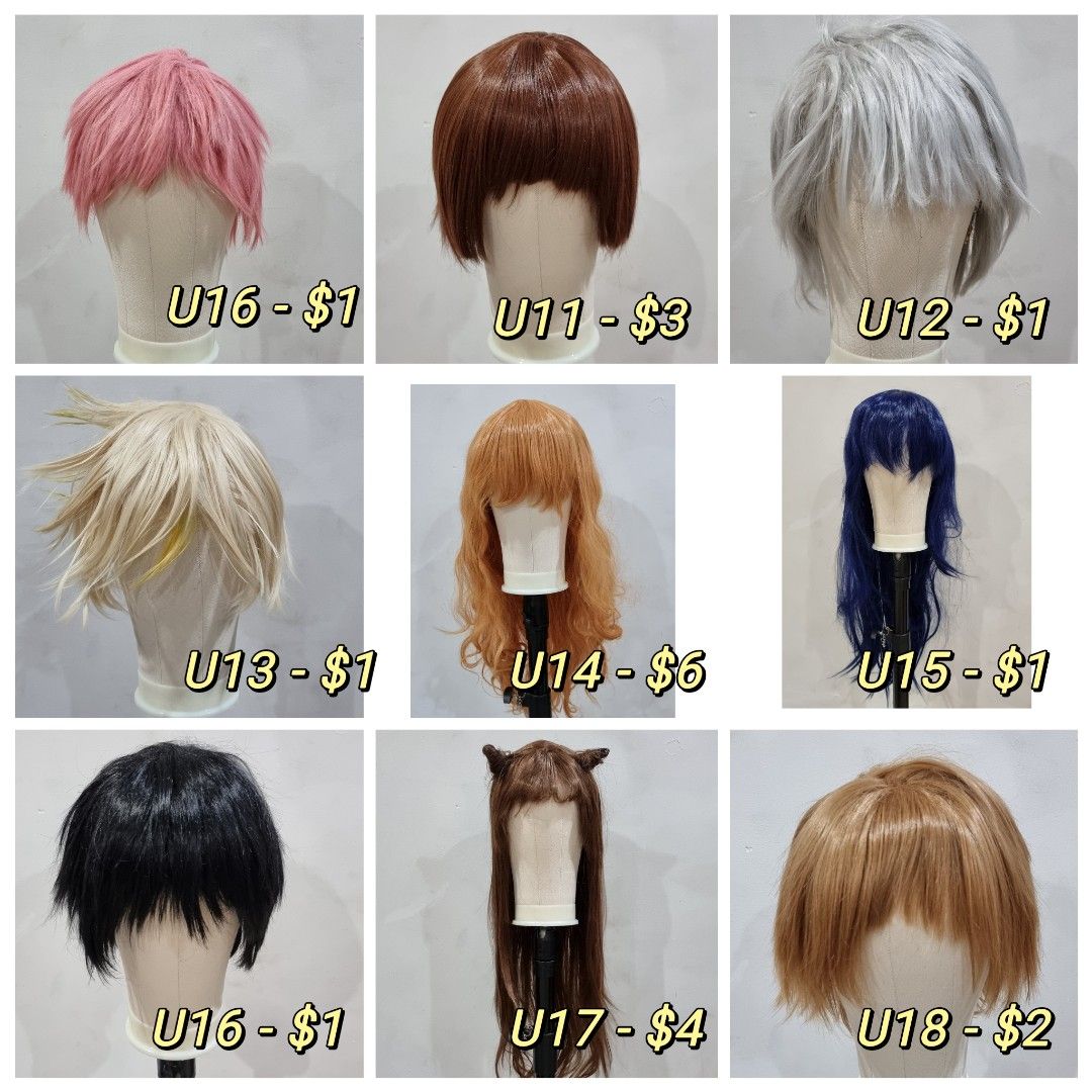 short blonde cosplay wig, Hobbies & Toys, Memorabilia & Collectibles, J-pop  on Carousell