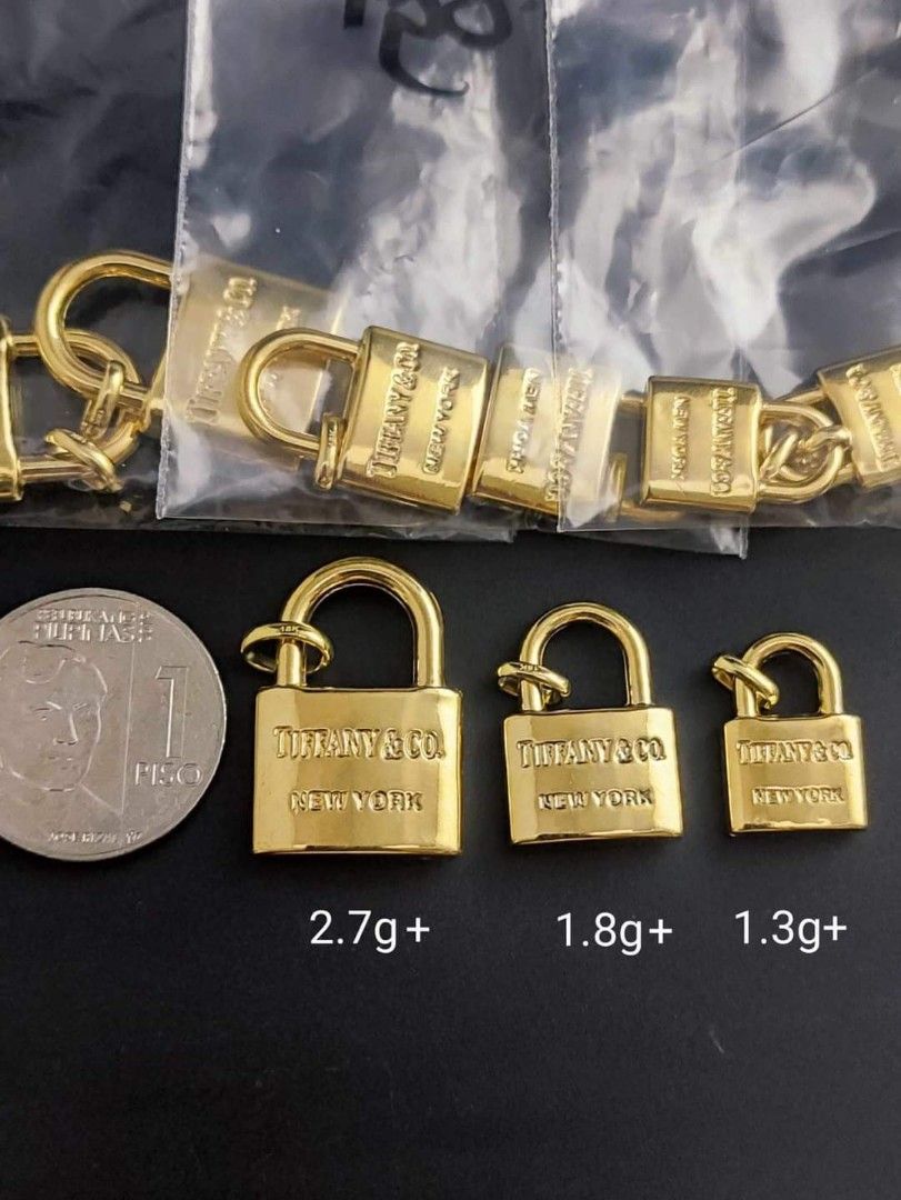 Tiffany and co lock pendant 2025