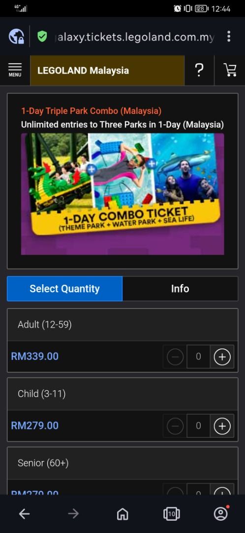 2 for hotsell 1 legoland tickets